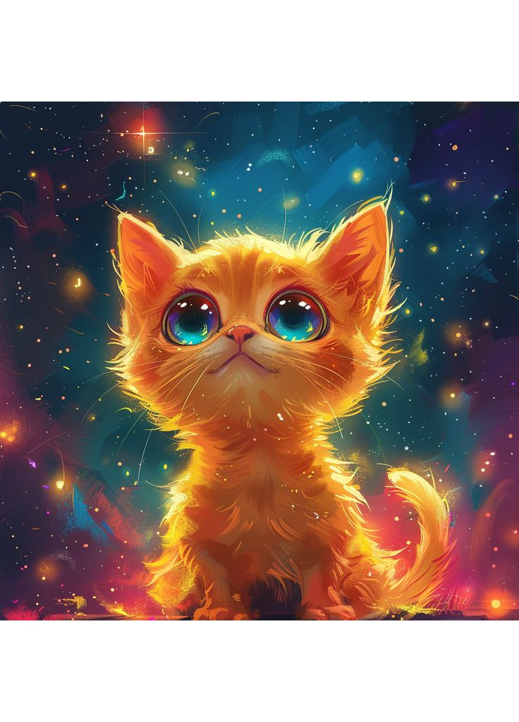 Набір Алмазна мозаїка Синьооке кошеня BH009 shop (9995482347198) Brushme (362929560)