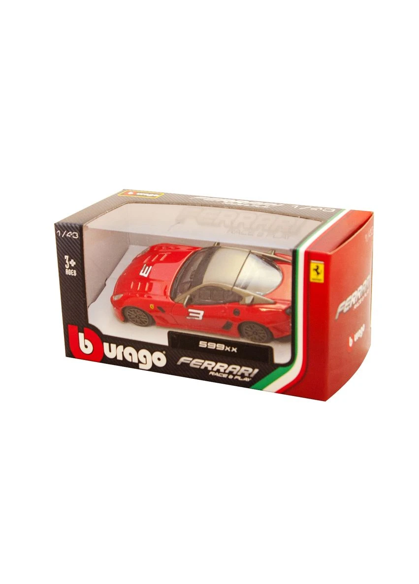Автомодель метал 1:43 красная Ferrari Bburago (389079142)