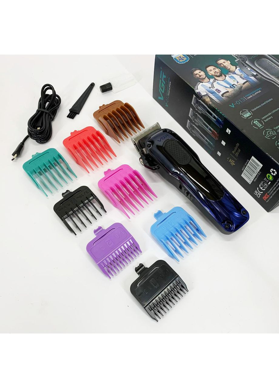 Триммер для бороды носа и тела, 13 в 1 V-013 PROFCOMPLEX триммер для стрижки волос. Цвет: синий VGR (366238792)