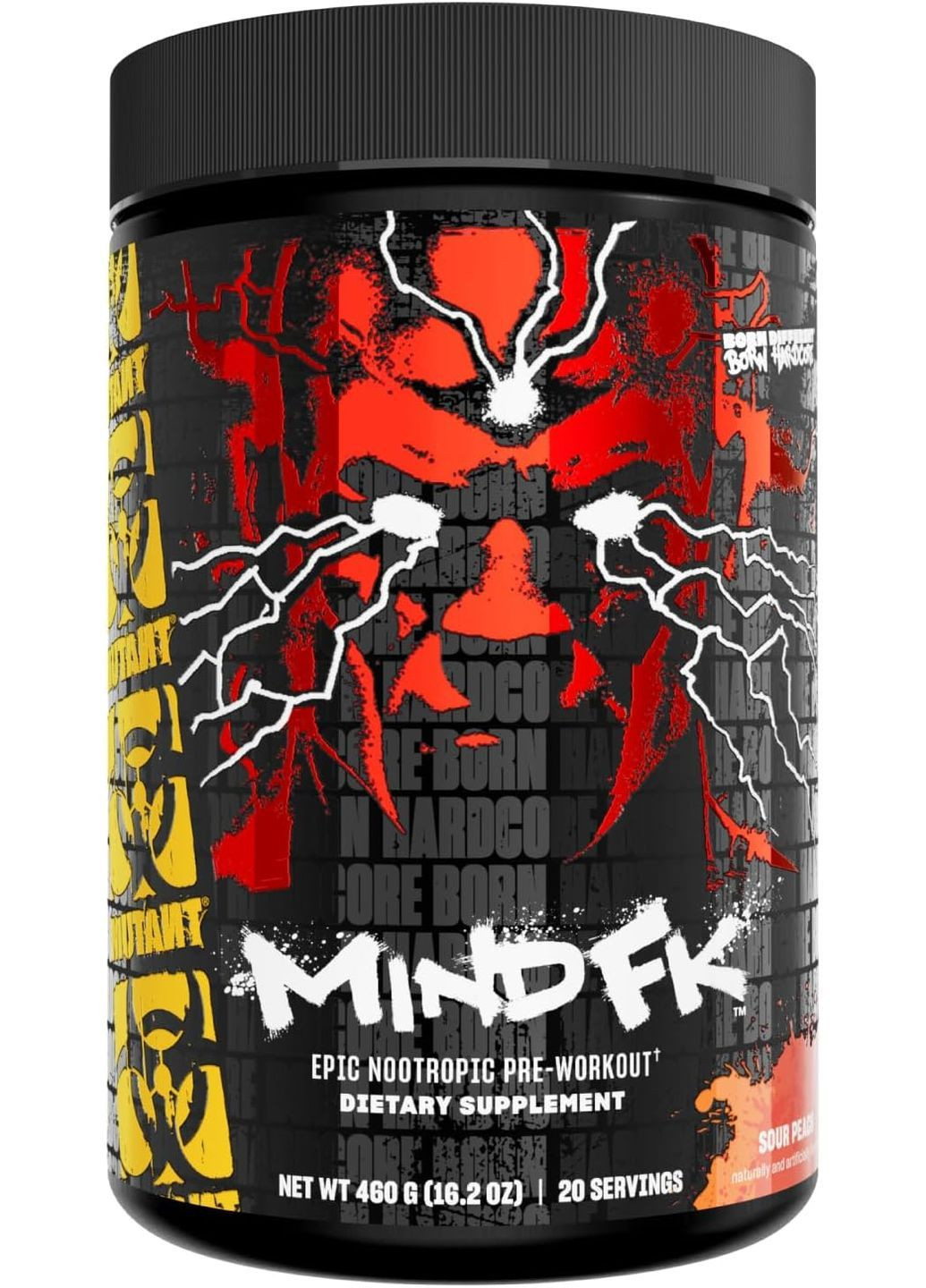 Передтренувальний комплекс Mind FK 460 г, Sour Peach MUTANT (370799204)