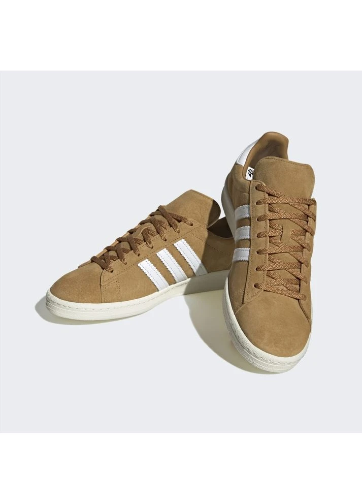 Коричневые демисезонные кроссовки campus 80s shoes brown id7317 adidas