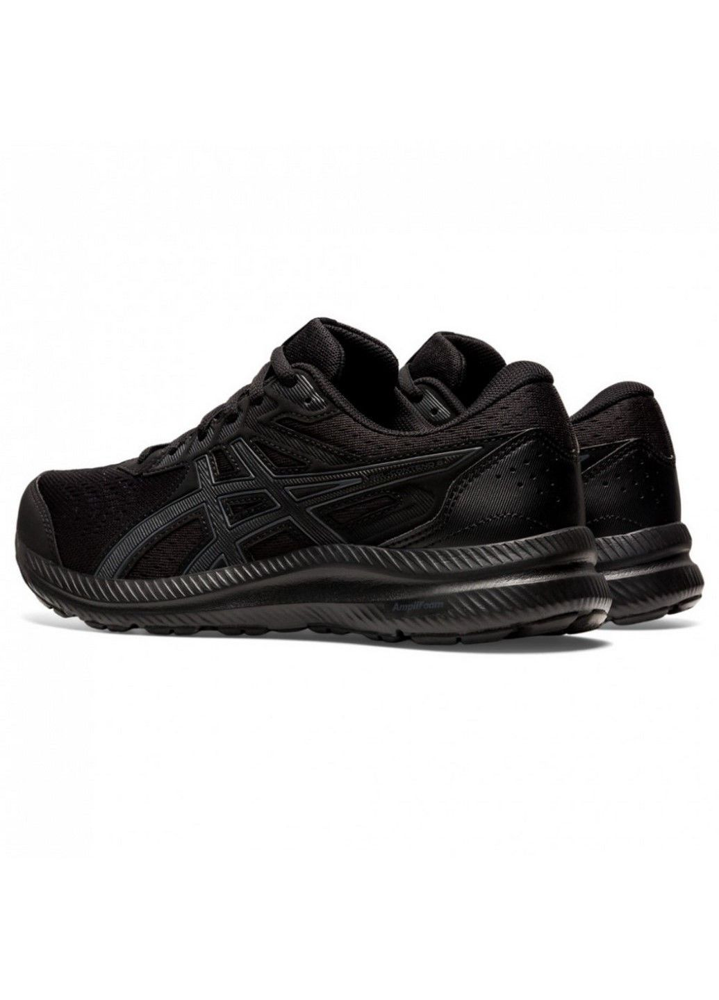 Чорні літні жіночі бігові кросівки gel-contend 8 1012b320-001 Asics