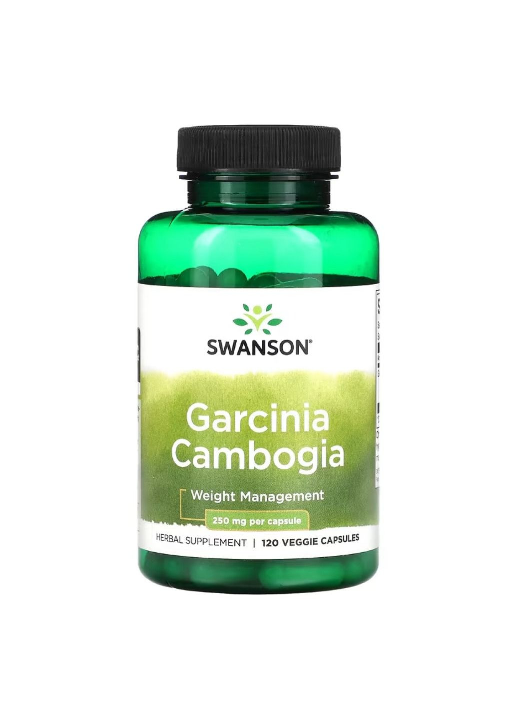 Добавка Garcinia Cambogia 250mg - 120 vcaps Swanson (330105470)