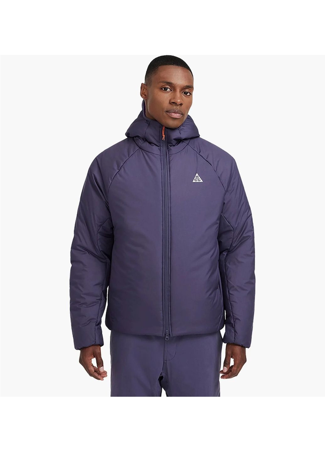 Фіолетова куртка чоловіча acg primaloft® therma-fit adv jacket violet Nike