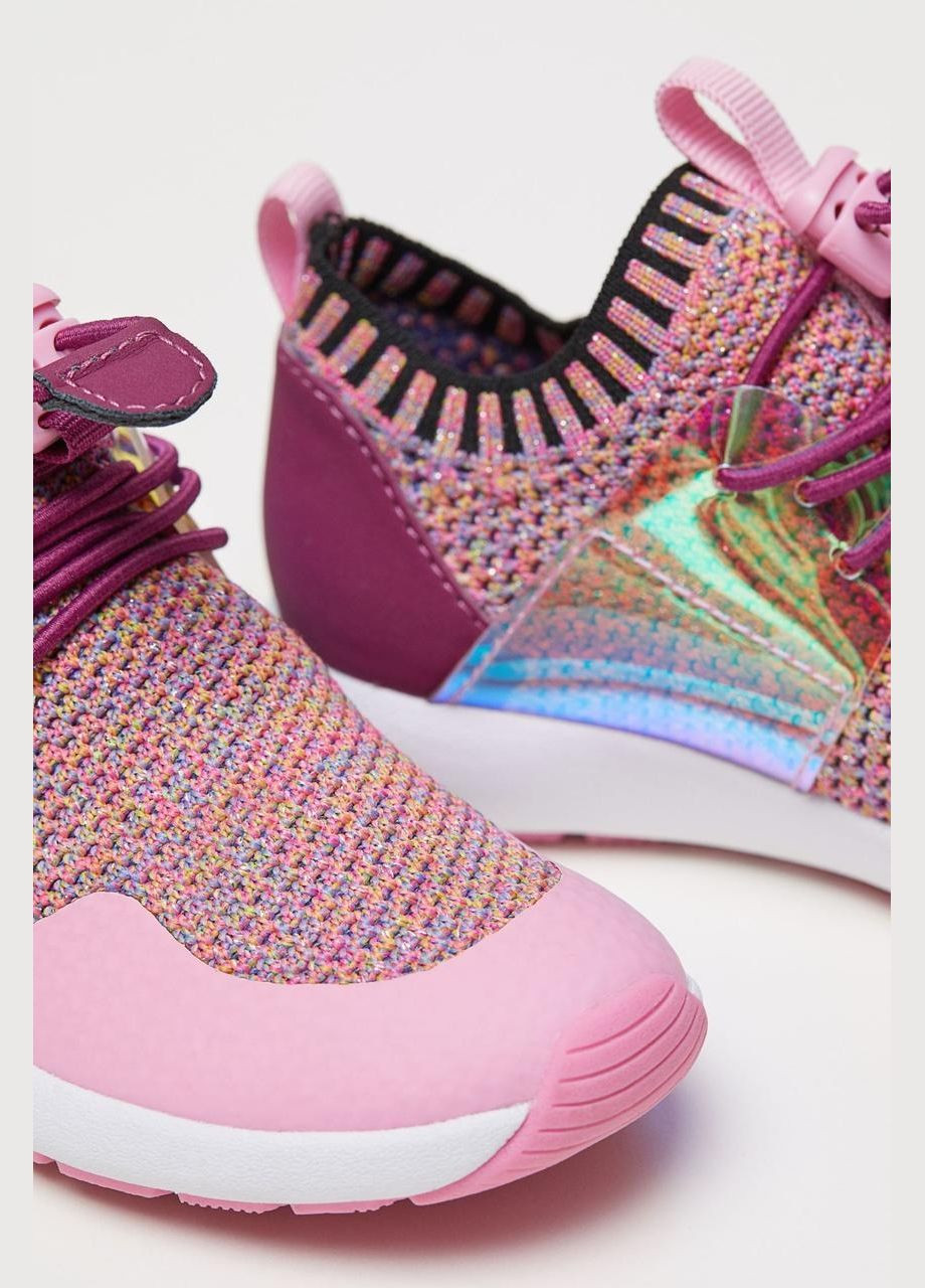 Цветные демисезонные детские кроссовки для девочки 27 размер 0651814001 H&M