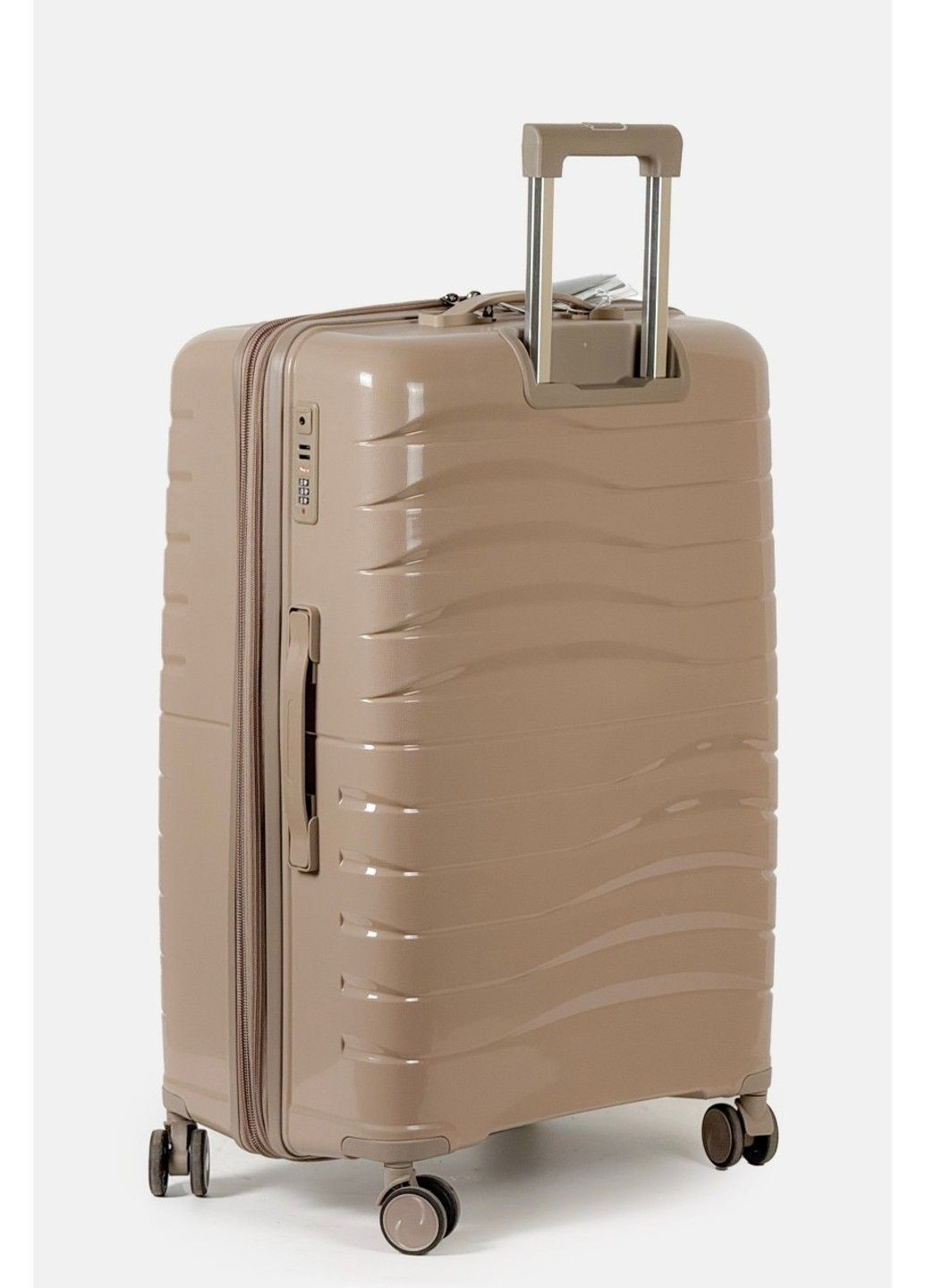 Большой пластиковый чемодан 2025-05-1KH Three Birds (370944565)