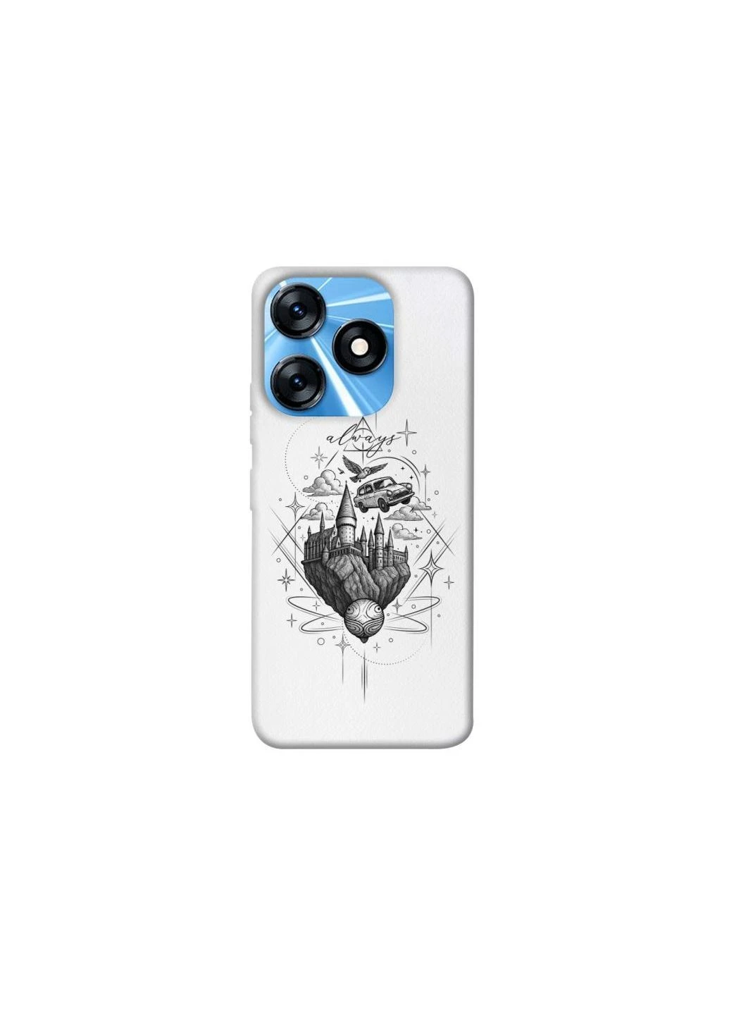 Чохол на TECNO Spark 10 Tattoo ver.2 Frontalka (393371301)