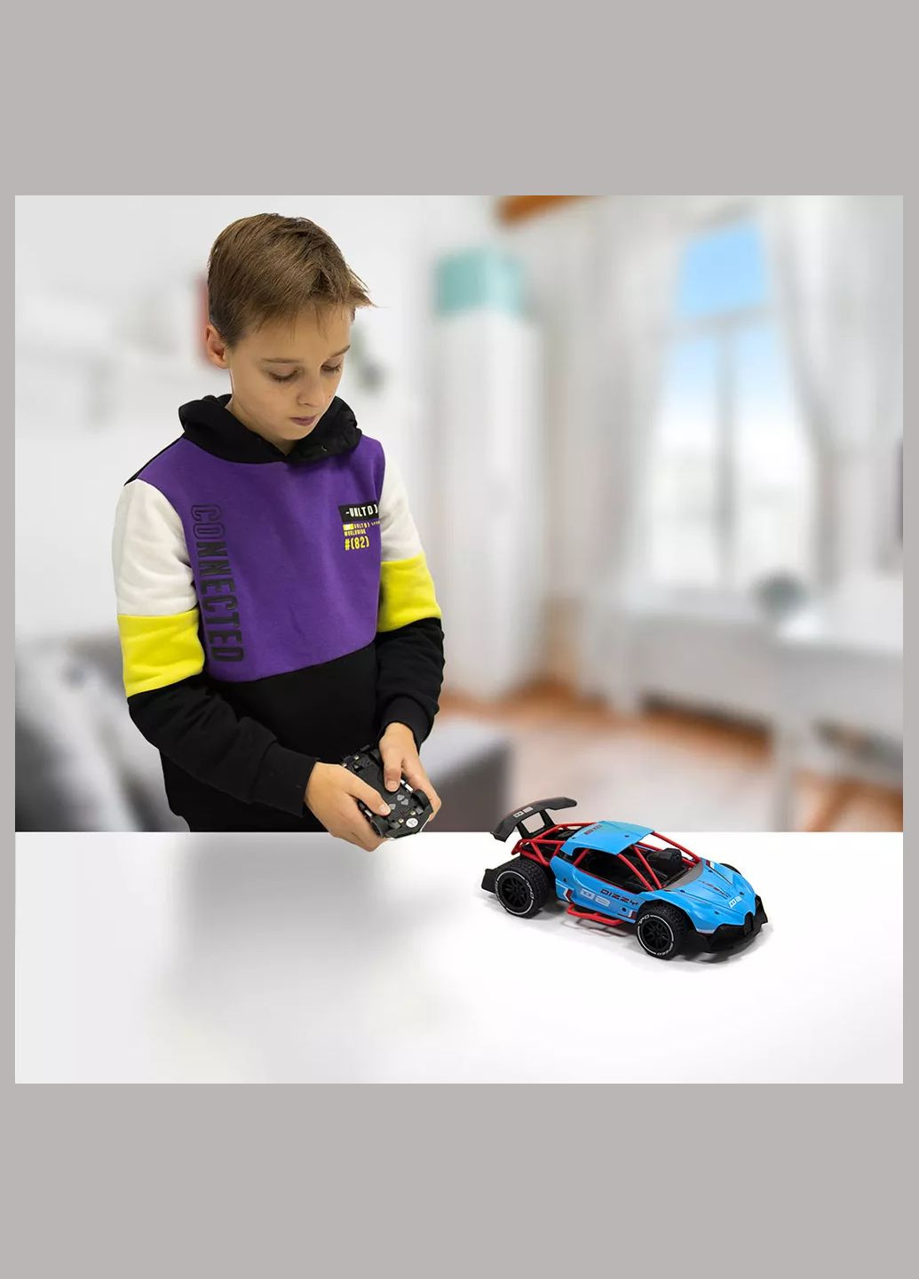 Машинка Gesture Sensing Dizzy 1:16 на радиоуправлении голубая (SL-285RHB) Sulong Toys (326806064)