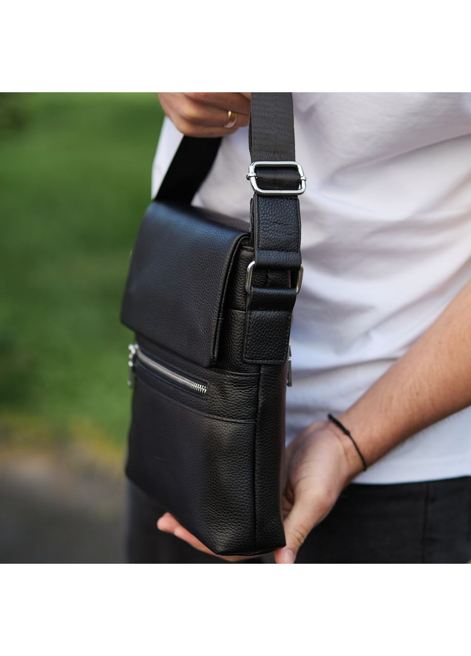 Мужской классический мессенджер через плечо кожаный 80471 Tiding Bag (354832944)