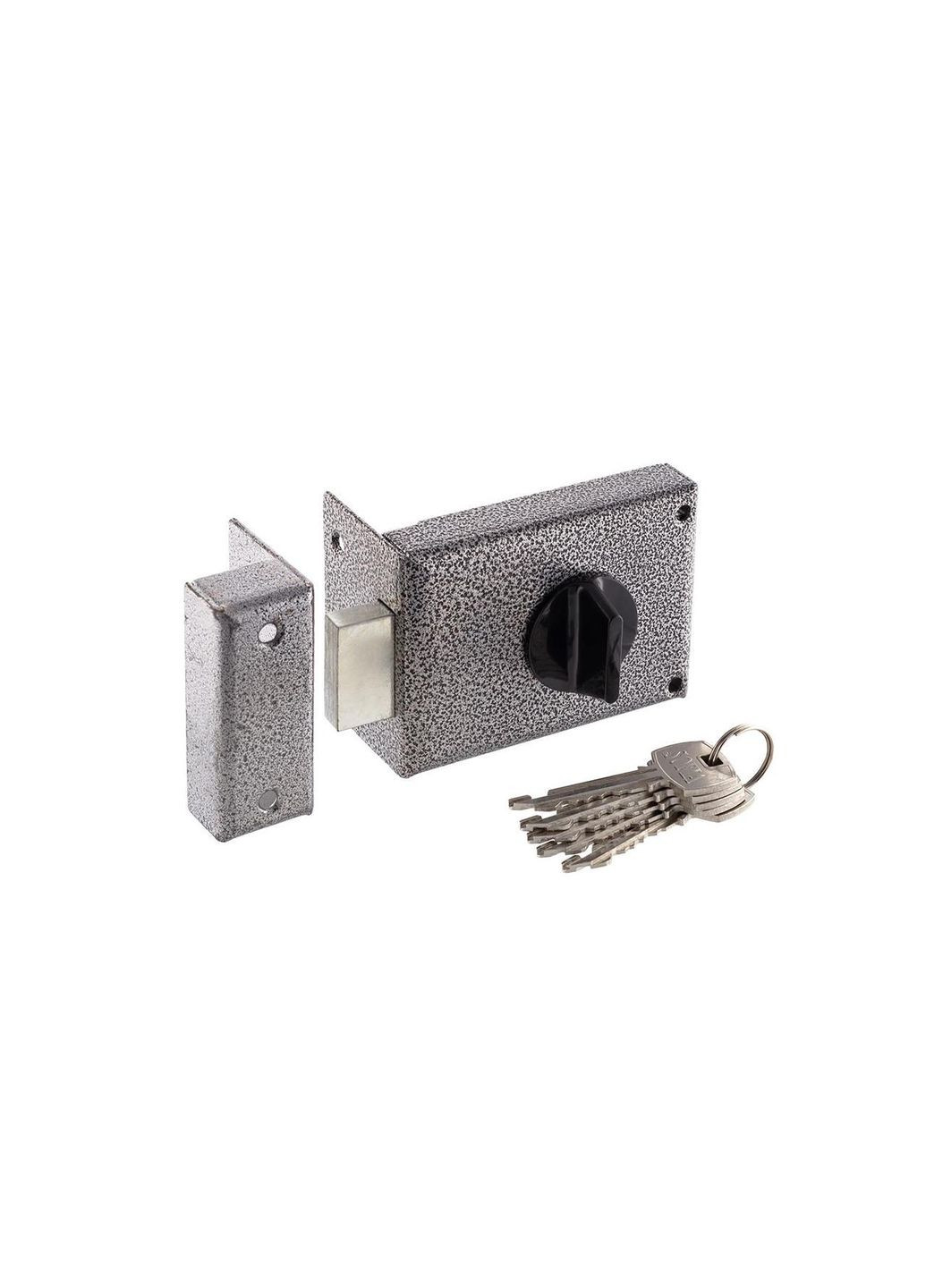 Замок накладний універсальний міцний для дверей 35-45 мм правий/лівий FZB (358205318)