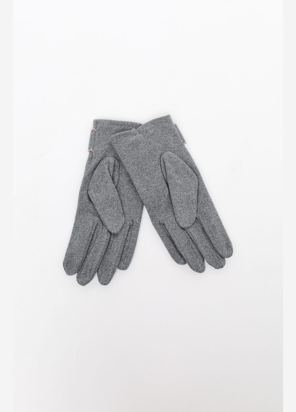 Женские перчатки цвет серый ЦБ-00227333 No Brand (282924365)