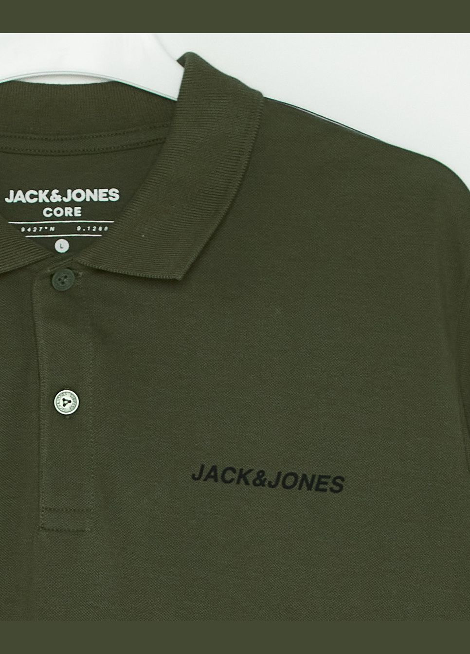 Зеленая футболка-поло лето,зеленый,jack&jones для мужчин Jack & Jones