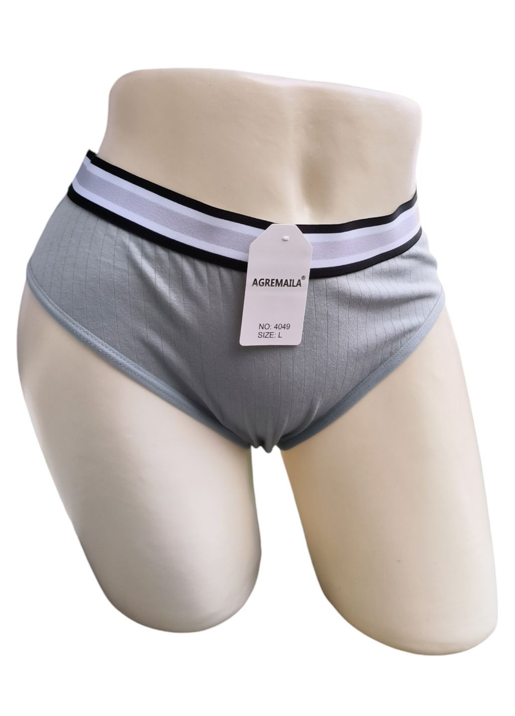 Набір 4 шт трусики сліпи в широкий рубчик Agremaila (313452824)