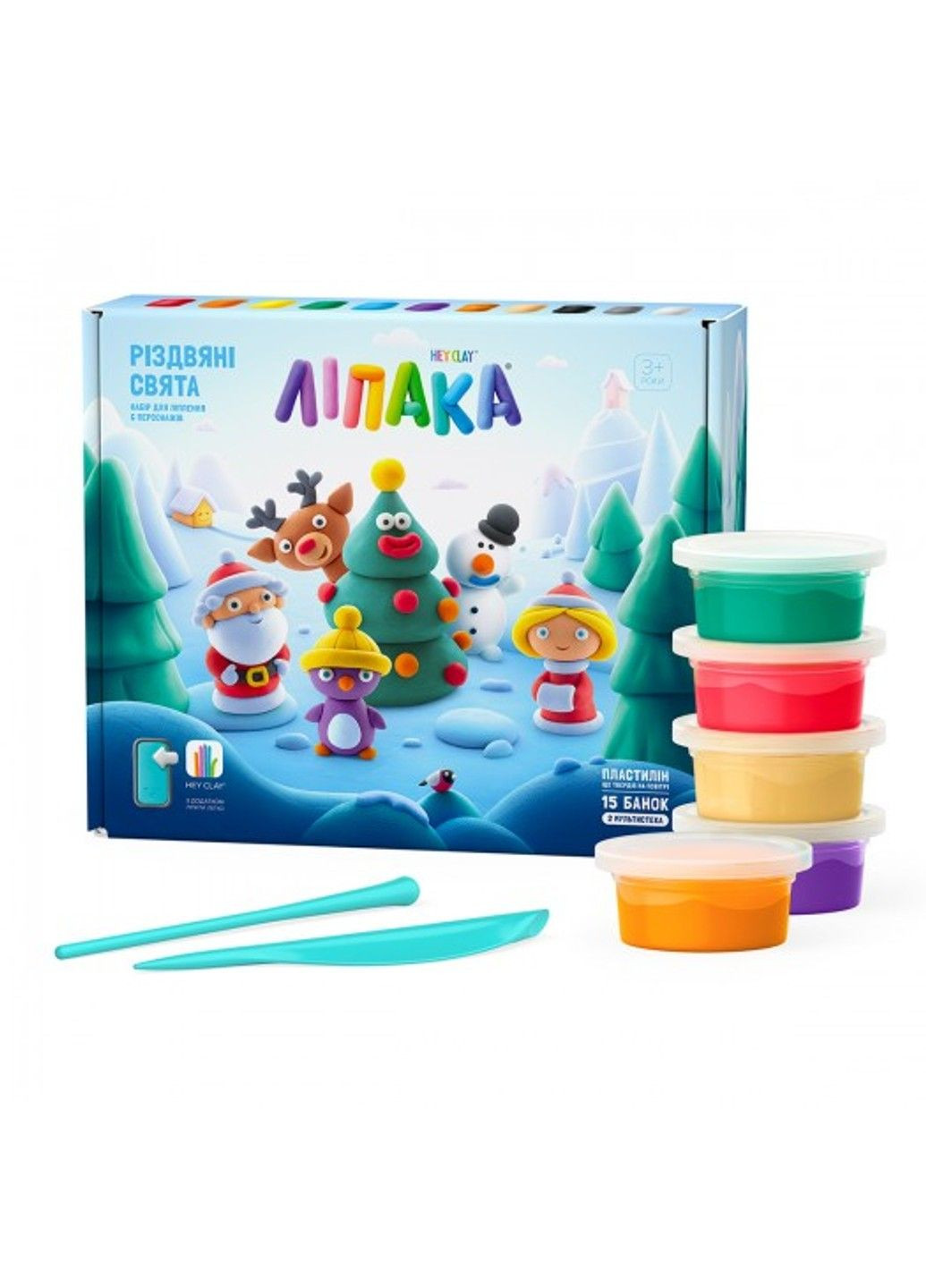 Меганабір пластиліну, що твердіє, Ліпака – Різдвяні свята Lipaka (335055539)