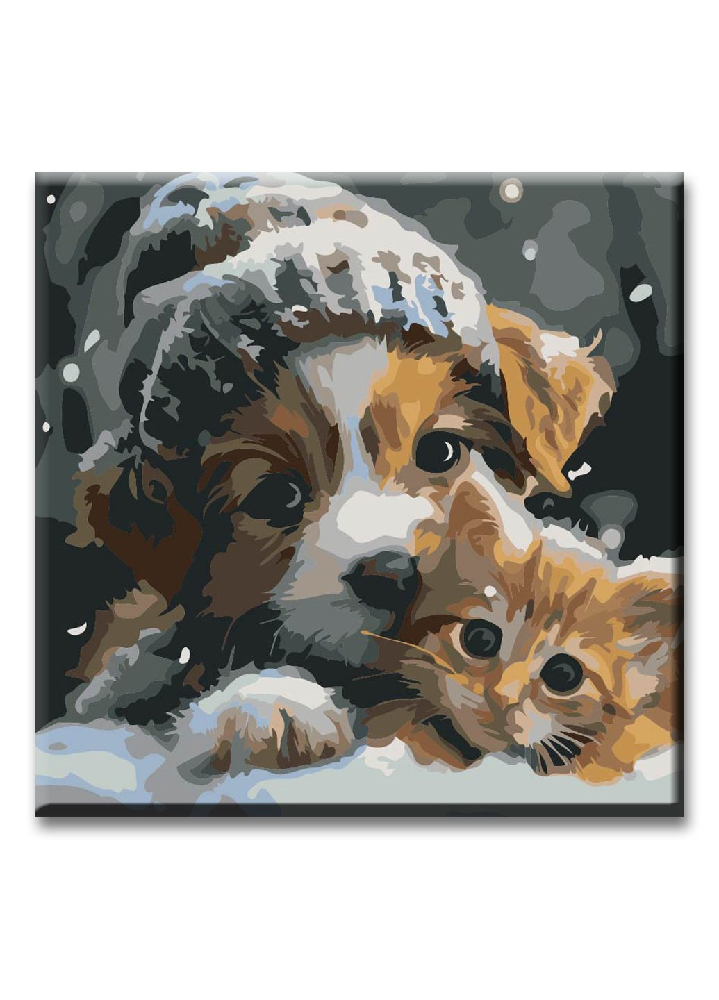 Картина по номерам 30*30 см Пушистики ArtStory (308051964)