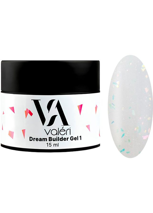 Гель для нігтів Builder Gel 01 Dream, 15мл Valeri (352183476)