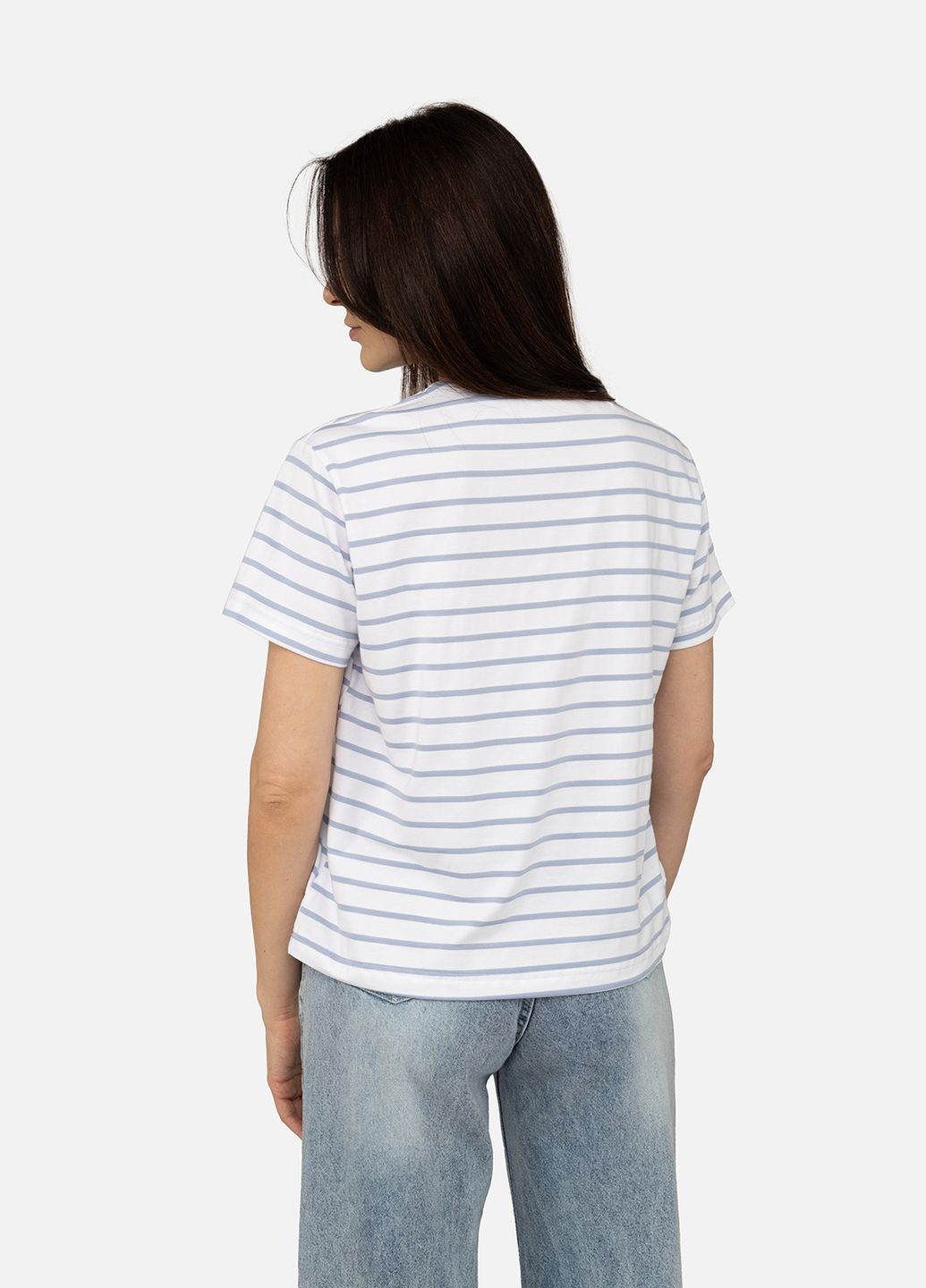 Футболка с коротким рукавом женская цвет белый CB-00266493 Yuki - (319045976)