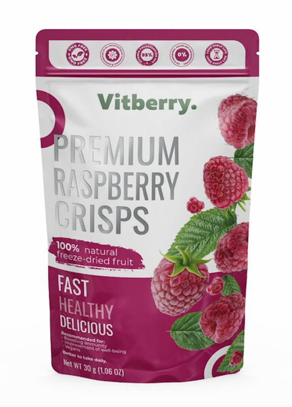 Сублімована малина, 30г (22-0356) Кукумбер (332623062)