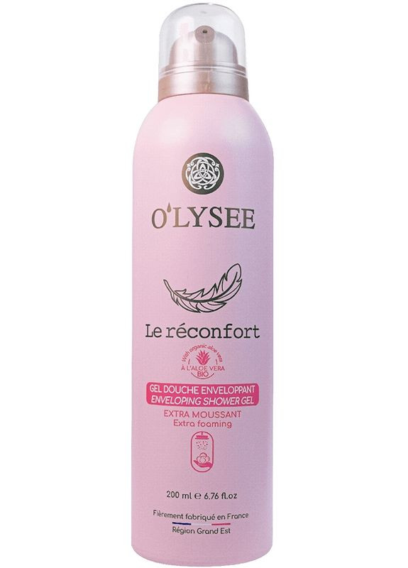 Гель-пена для душа очищающая Extra Foaming Shower Gel Le réconfort, 200 мл O'lysee (353845451)