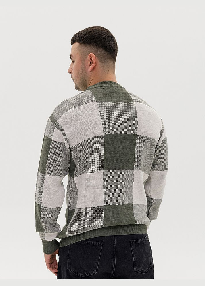 Мужской джемпер цвет хаки CB-00233989 Figo (307840078)