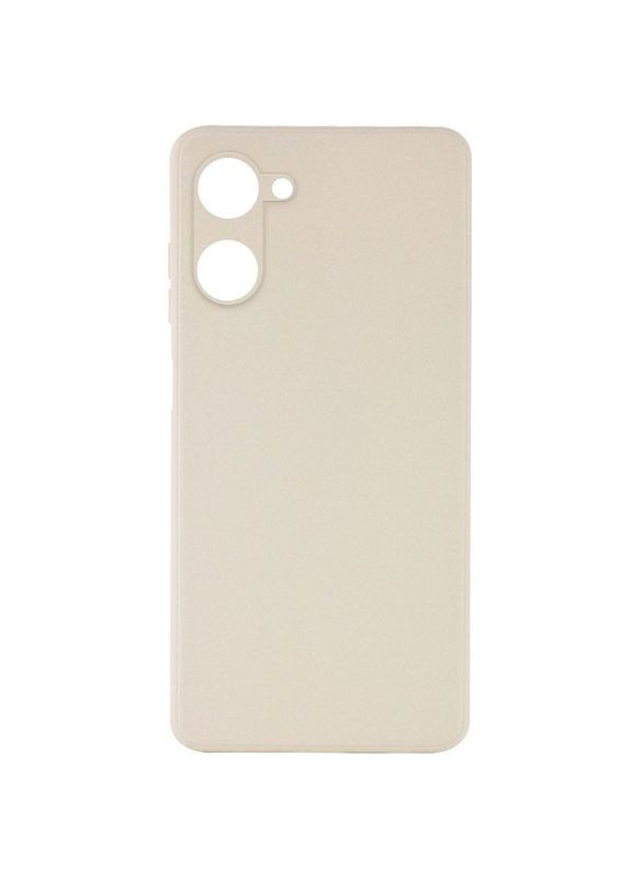 Силіконовий чохол Candy Full Camera для Realme 10 4G Бежевий Epik (372163530)