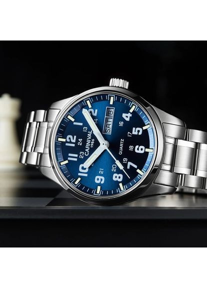 Наручний годинник чоловічий Millenium Хром (2071) Carnival (362711434)