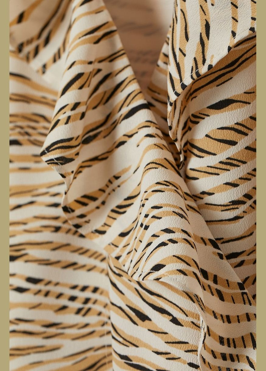 Світло-бежева сукня H&M тигровый