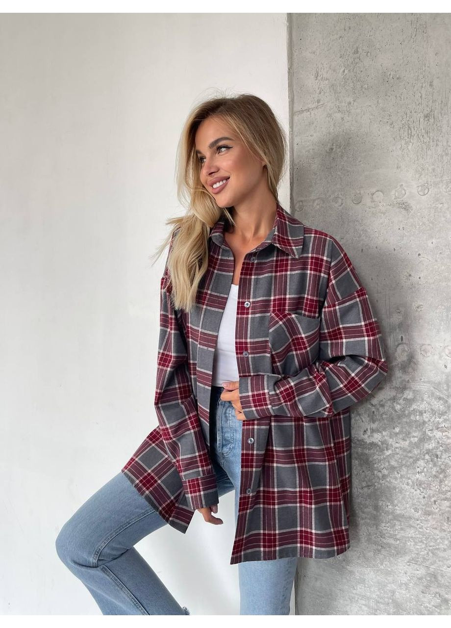 Жіноча фланелева сорочка Osoblyva (353685826)
