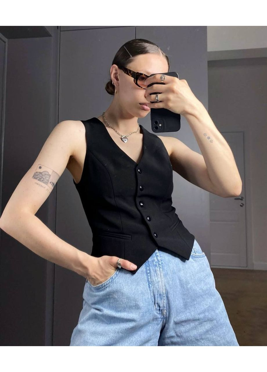 Жіноча жилетка приталеного крою Україна (355803297)