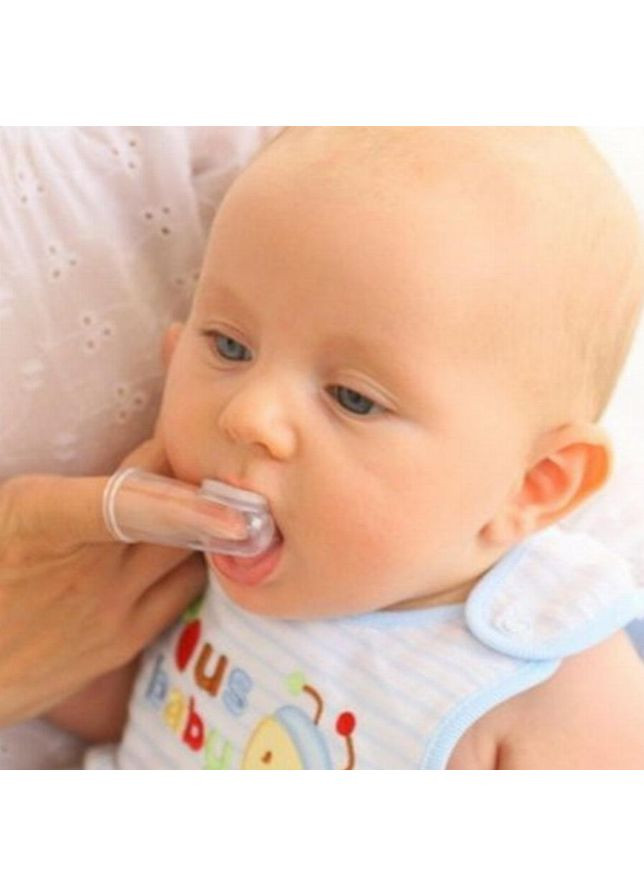 Перша зубна щітка масажер з контейнером HBP236977 No Brand (368565980)