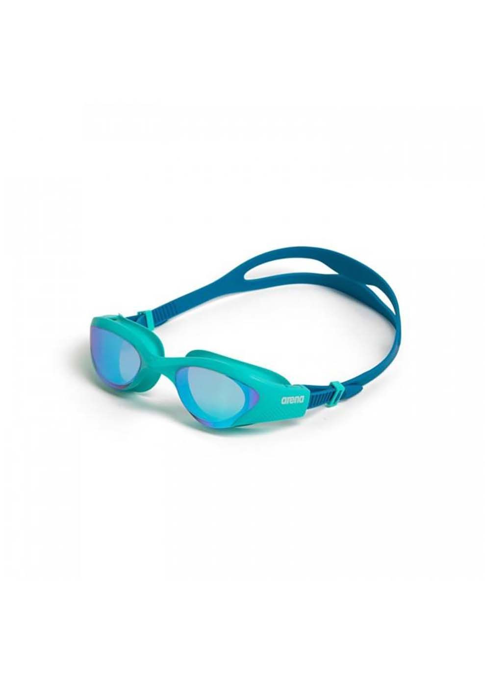 Очки для плавания THE ONE MIRROR Голубой, Бирюзовый Уни Arena (302210464)