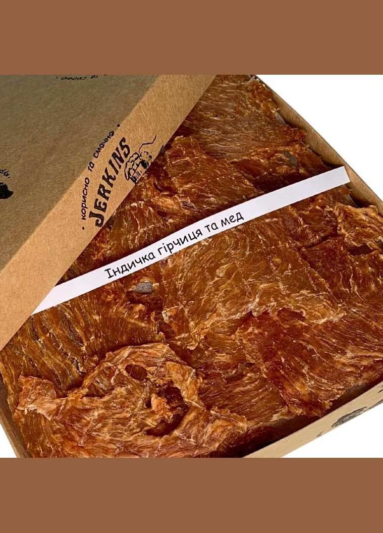Чипсы. Бокс Индюшатины маленький. 300г Jerkins (326771431)