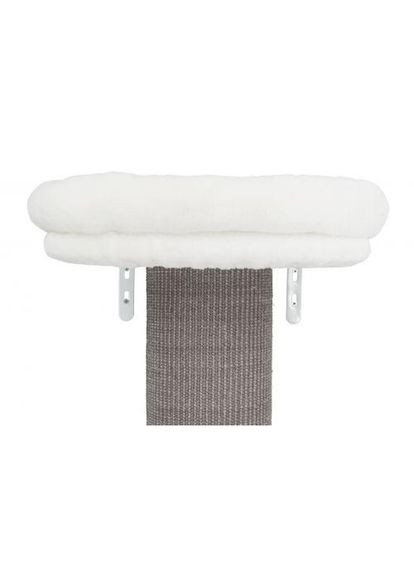 Дряпка для котів з настінним кріпленням сизаль/плюш білий/сірий, 46*37*160 см Trixie (324625223)