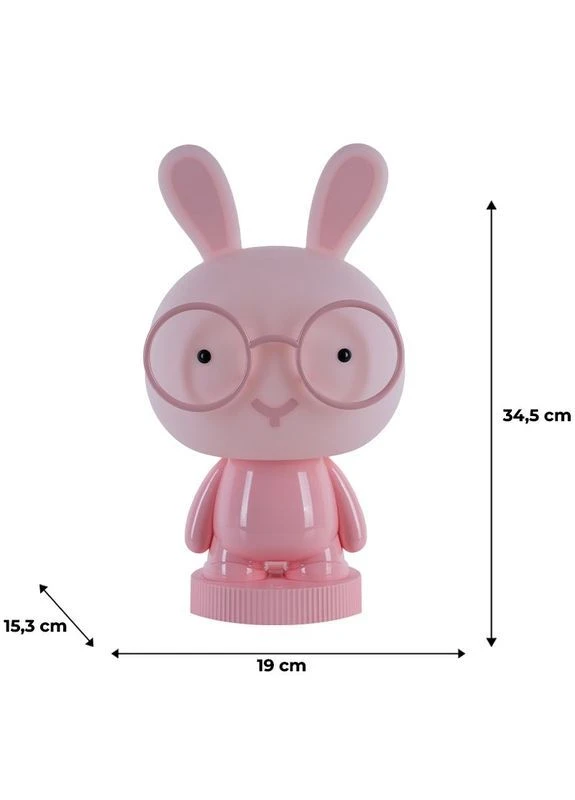 Светильник-ночник LED с аккумулятором Bunny, розовый (Срок доставки до 10 дней!) MIC (385840985)