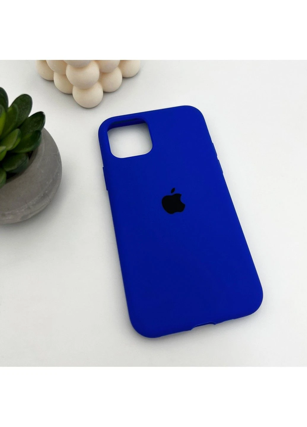 Чохол для смартфона Silicone Full Case AA Open Cam for Apple iPhone 11 Pro Max кругл 3,Royal Blue Silicone Case (382475128)