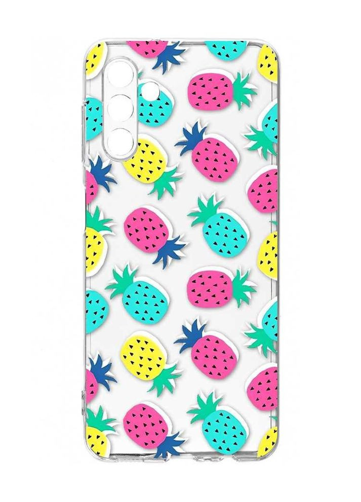 Чехол на Samsung Galaxy A35 5G (A356):: Разноцветные ананасы (принт 346) CASE CONTROL (360678674)