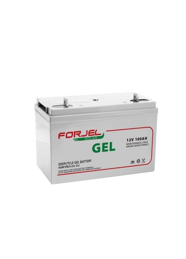 Аккумулятор для систем бесперебойного питания гелиевый FORJEL 100AH DEEP CYCLE 12 V (FORJEL ) No Brand (293246820)