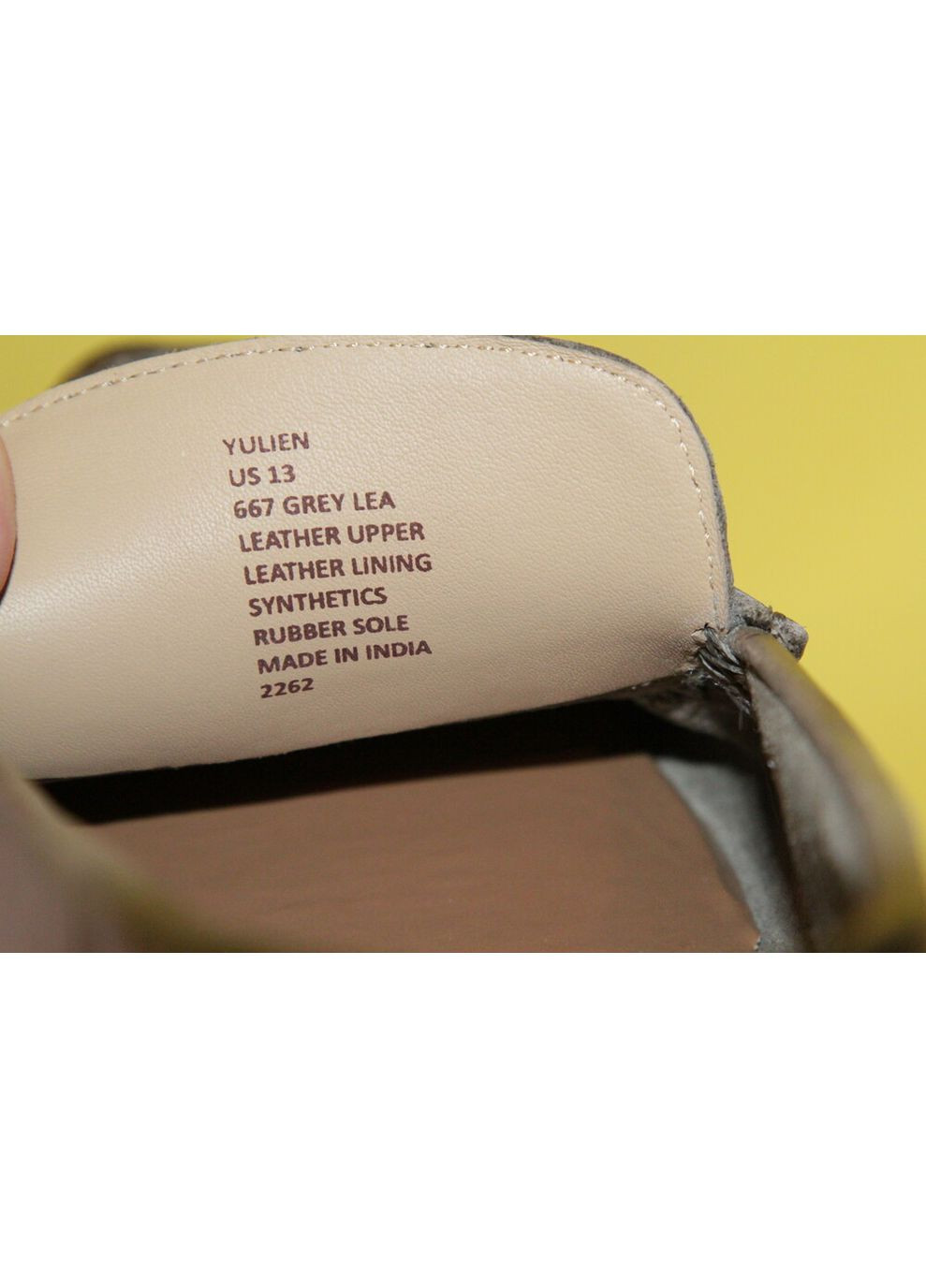 Серые мокасины мужские, размер 44,5 Steve Madden