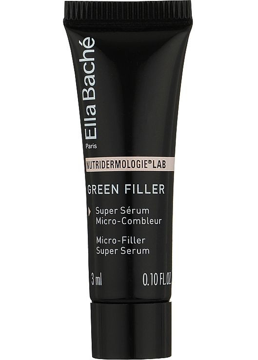 Мікрофілер омолоджувальна сироватка Nutridermologie® Lab Green Filler Micro-filler Super Serum (пробник) 3ml (1189550-119627) Ella Bache (368626312)