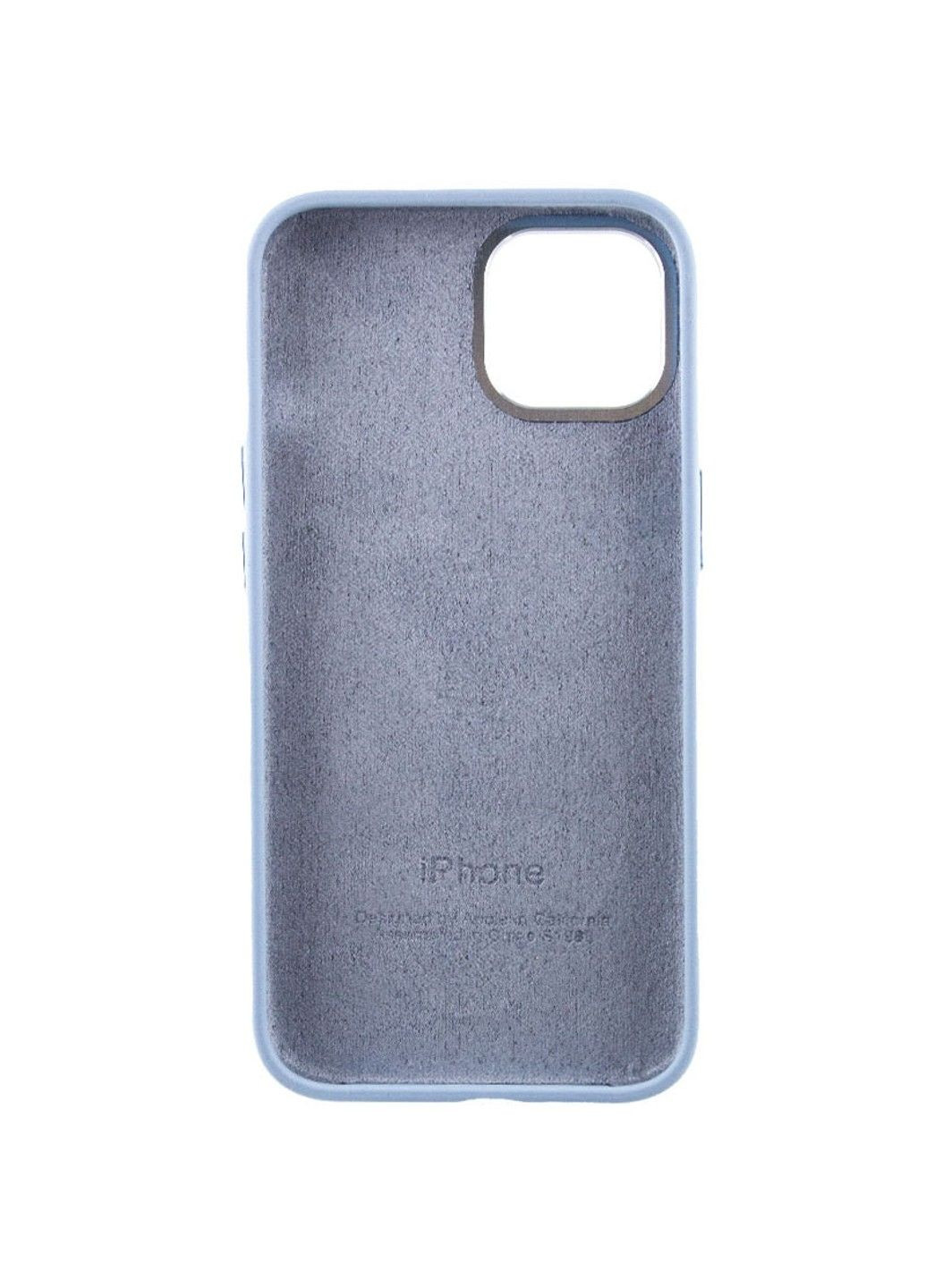 Чохол Silicone Case Metal Buttons (AA) для Apple iPhone 12 Pro Max (6.7") Epik (292733371)