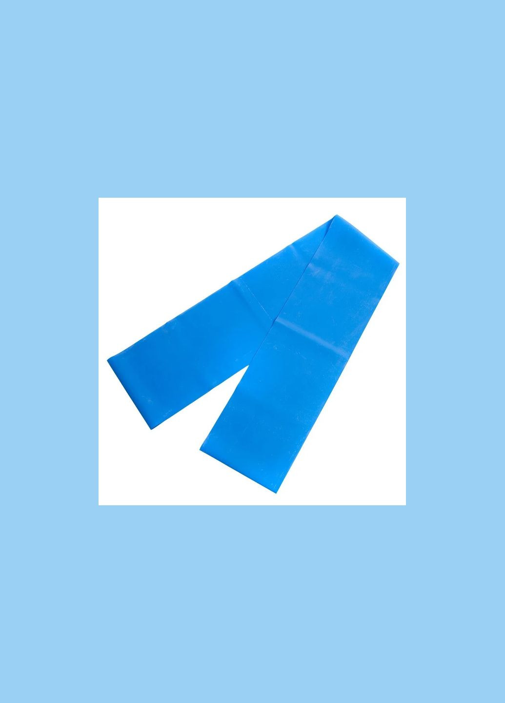 Эластичная лента эспандер для йоги и фитнеса Yoga Tape No Brand (326065989)