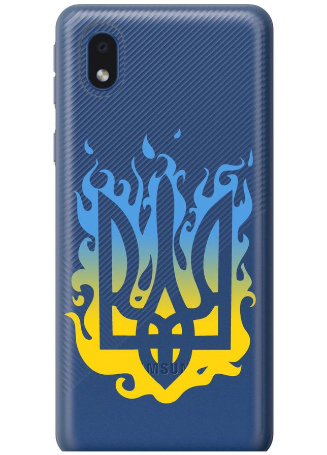 Силіконовий чохол 'Герб v1' для Endorphone Samsung Galaxy A01 Core A013F (370438542)