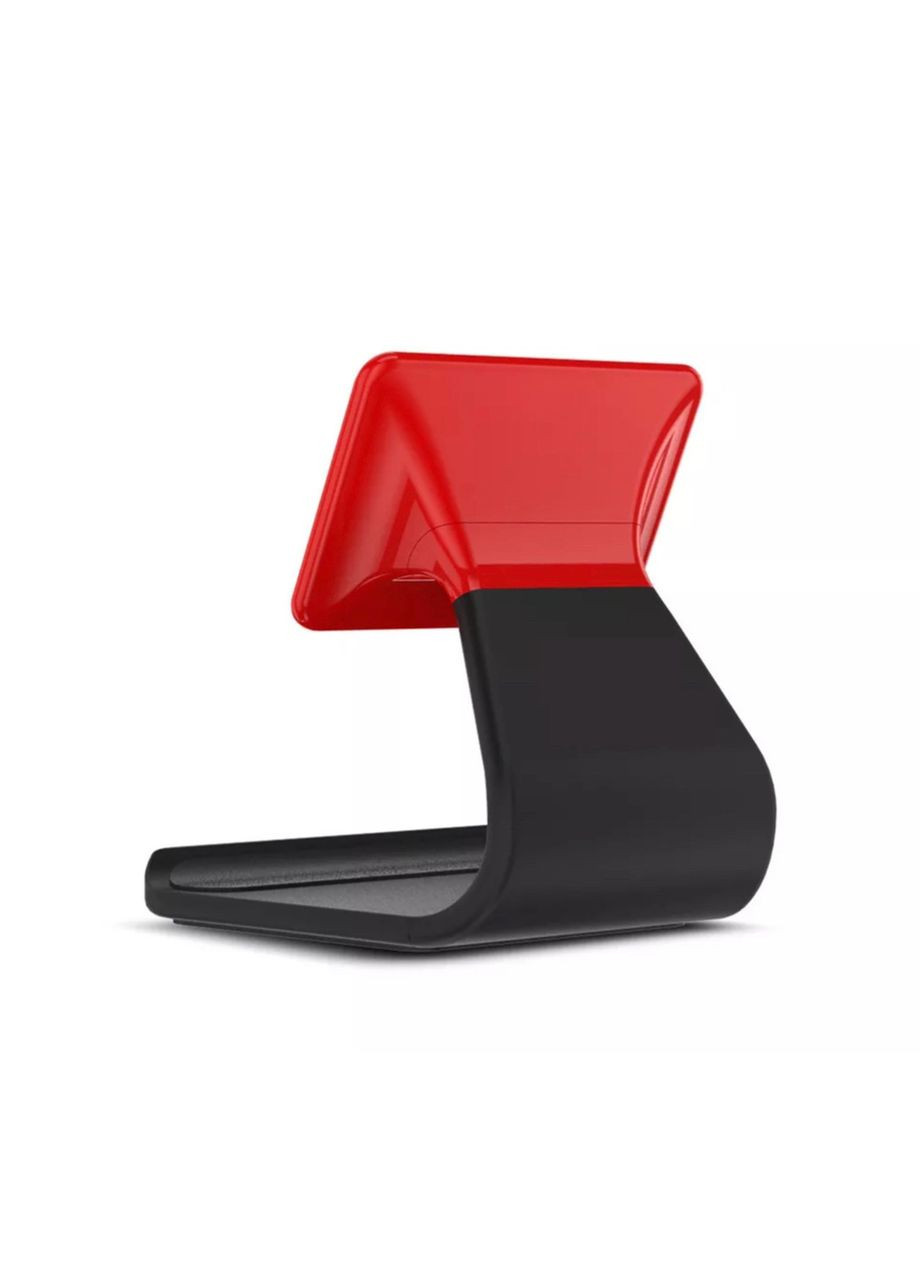 Универсальная подставка-держатель 2в1 для смартфонов и планшетов с подвижной верхней частью (черно-красный) China (367838029)