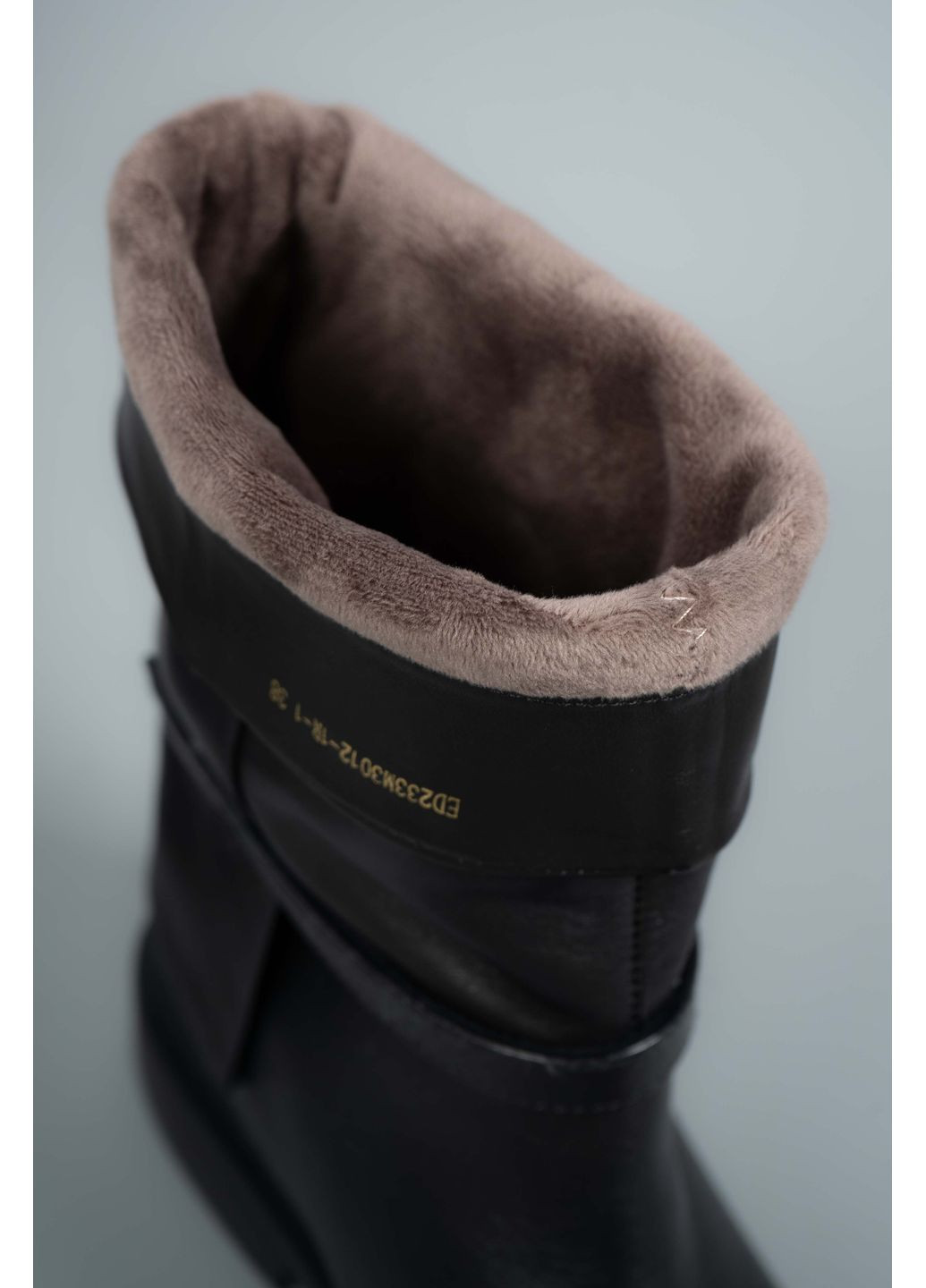 Чоботи жіночі Where Uweare ED233M3012-1R-1 Натуральна шкіра чорні 346716 Where Uwear (368971373)