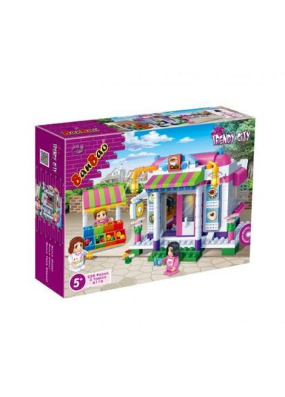 Конструктор "Модне місто Кафе" 338 дет Banbao (325261835)