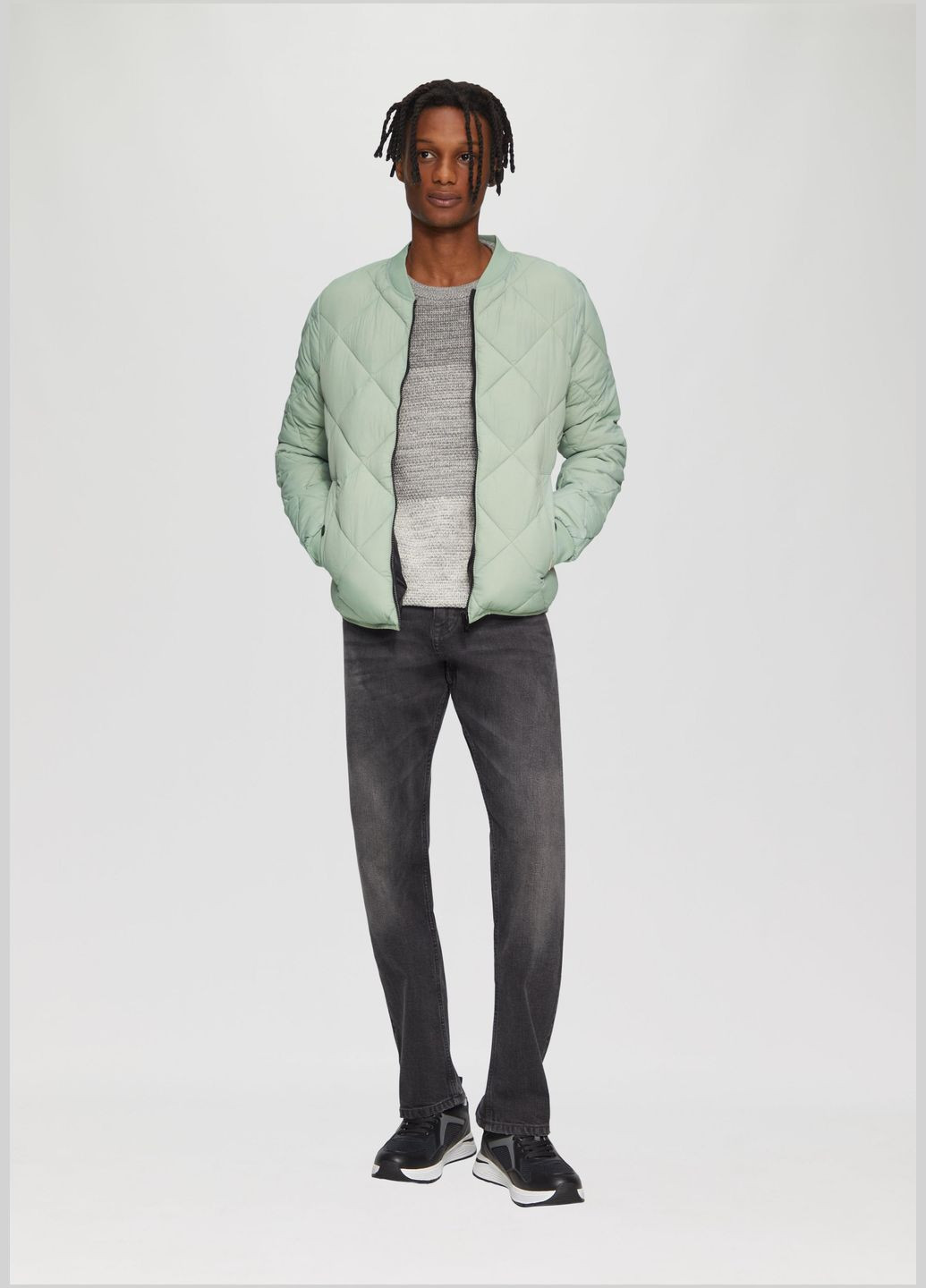 Зеленая демисезонная куртка S.Oliver