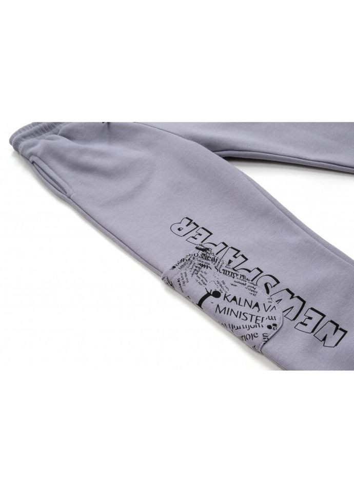 Спортивный костюм на флисе (16794-140G-gray) Toontoy (300856998)