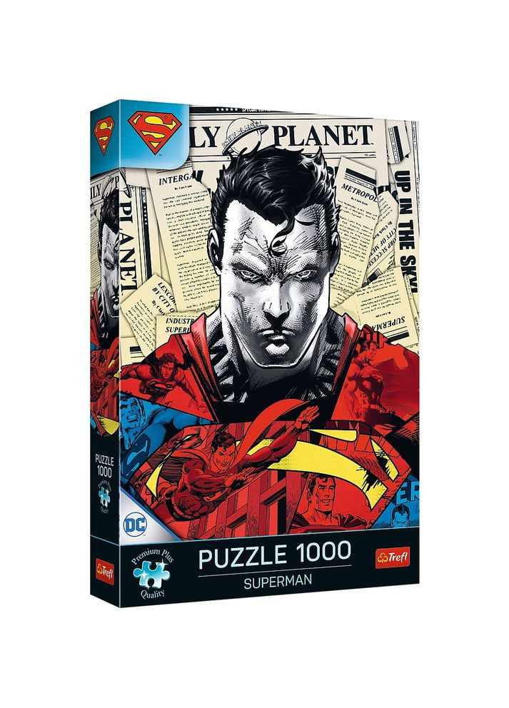 Пазлы "Супермен " 1000 элементов 10884, в коробке (5900511108842) Trefl (311671090)