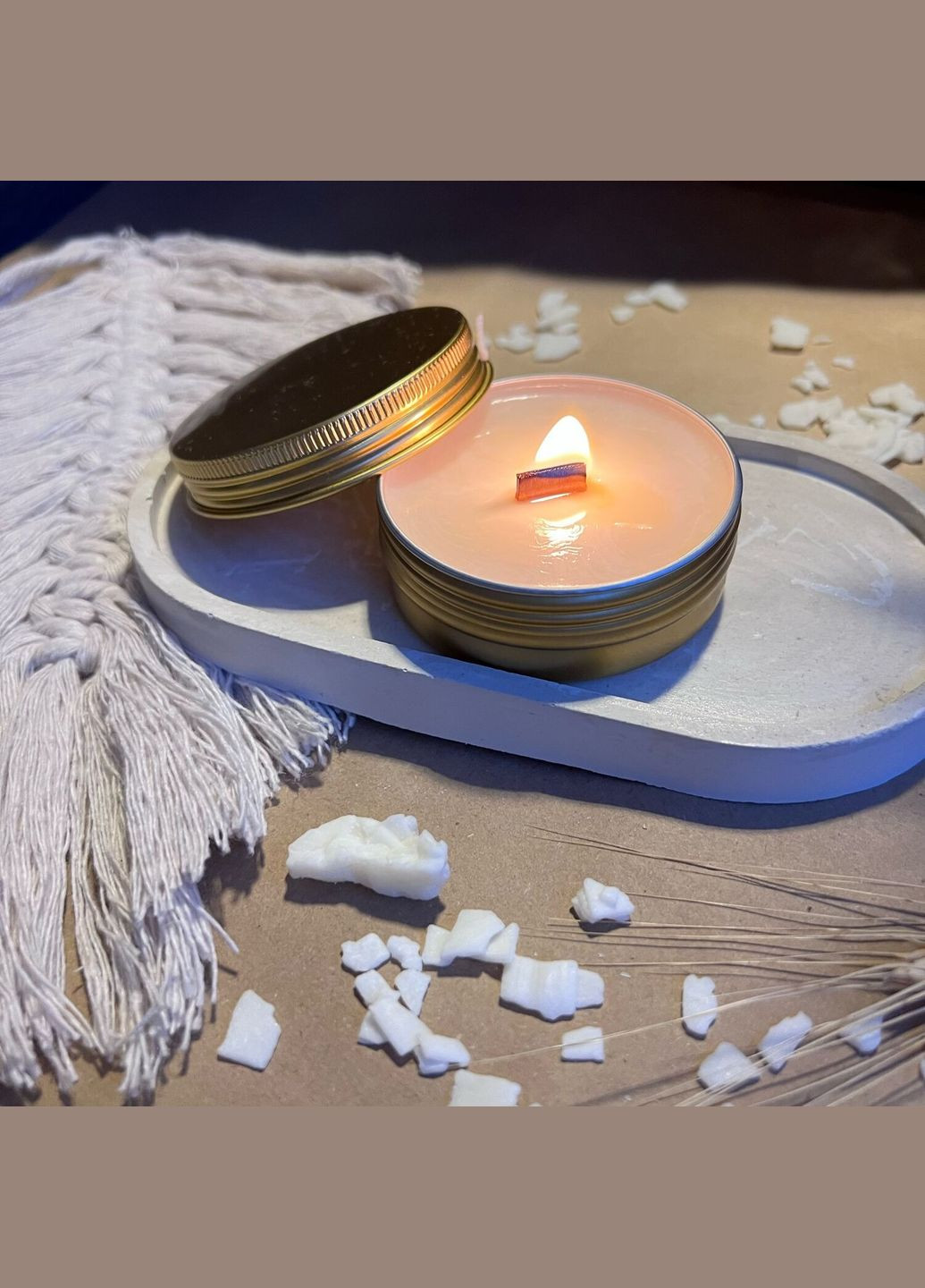 Массажная свеча Juicy Green Apple с ароматом зеленого яблока, 30 мл L'amour (329900043)