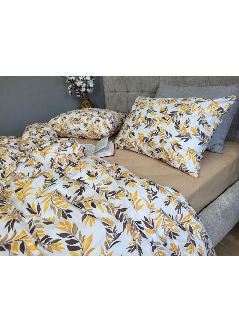 Постільна білизна Ярина, ранфорс Евро розмір, наволочки 50/70 No Brand (364217990)